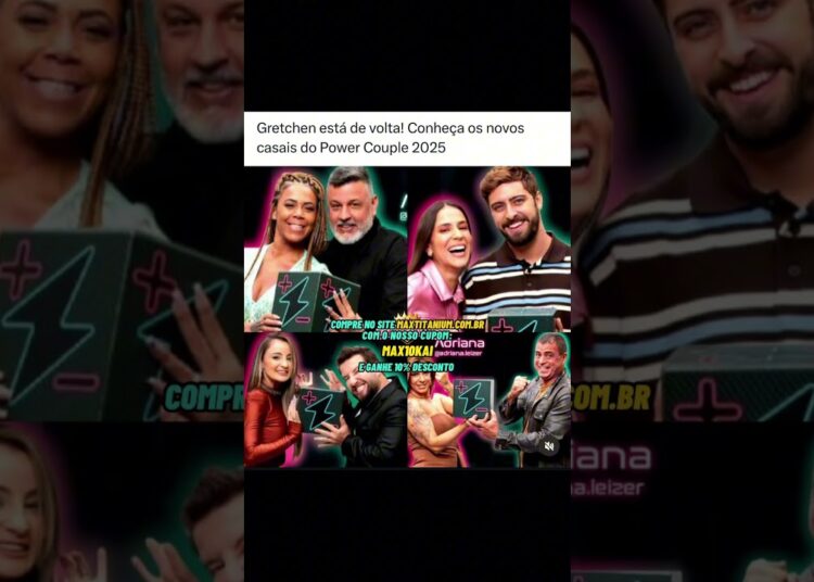Conheça os novos casais de Power Couple #powercouple #fofocas #famosos #fofoca #fofocadodia