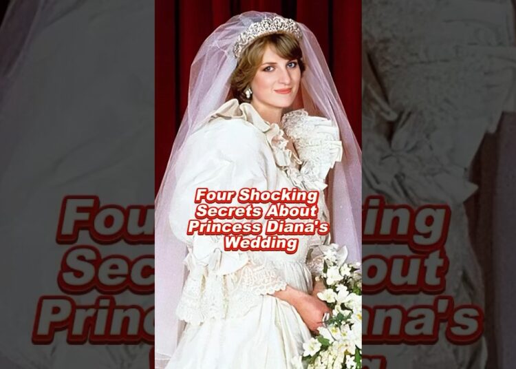 Four Shocking Secrets About Princess Diana’s Wedding #Diana #Charles #royal