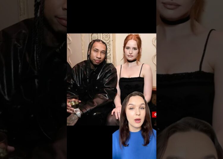 Tyga и звезда «Ривердейла» Мэделин Петш встречаются #мэделинпетш #ривердейл #tyga