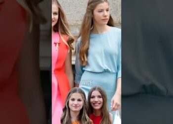 Two beautiful princess of Spanish Royal family #spanishroyalfamily #shorts
