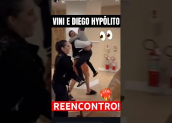 🚨Diego Hypólito e Vinicius se reencontram após eliminação do BBB 25! Shippam essa amizade?
