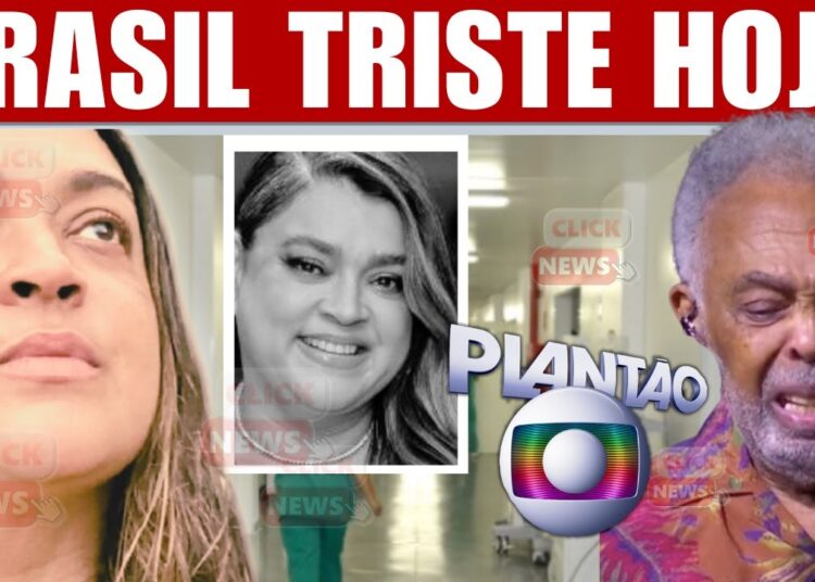 BRASIL TRISTE HOJE CANTORA PRETA GIL, AOS 50 ANOS, APÓS LUTA, CANTOR GILBERTO GIL FAZ DESABAFO