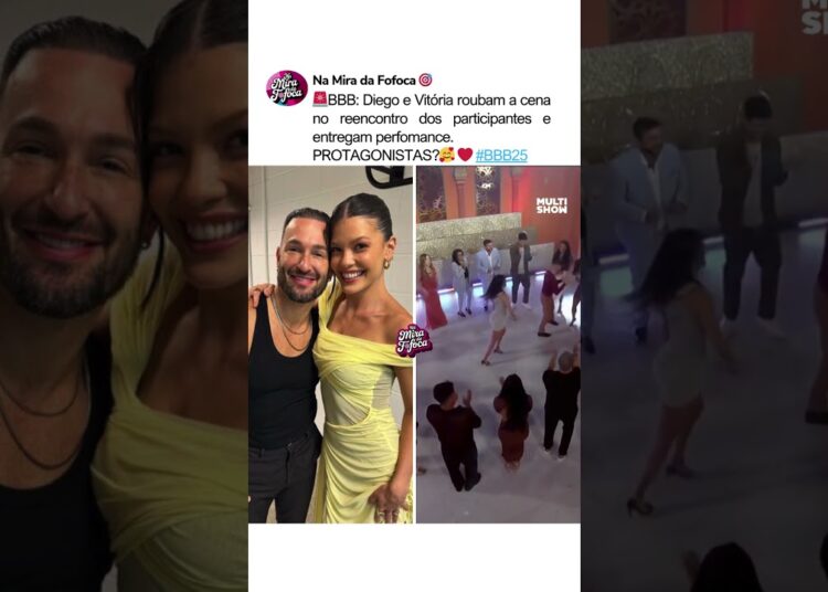 DIEGO E VITÓRIA NOSSOS PROTAGONISTAS?🥰❤️ #bbb #bbb25 #finalbbb #fofoca