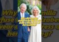 Why did Camilla refuse to let Elizabeth wear a blue dress at her wedding?#camilla #elizabeth #fyp