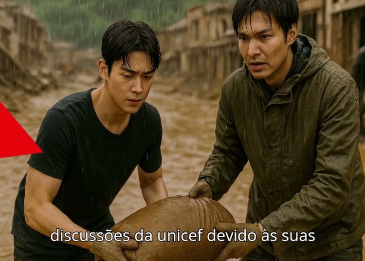 TRAGÉDIA no Brasil! Cha Eun Woo e Lee Min Ho AJUDAM cidade brasileira após uma INUNDAÇÃO devastadora