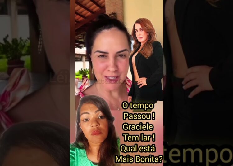 O TEMPO PASSOU! GRACIELE TEM LAR! QUAL ESTÁ MAIS BONITA? #fofoca #shotrs #gracielelacerda #zilugodoi