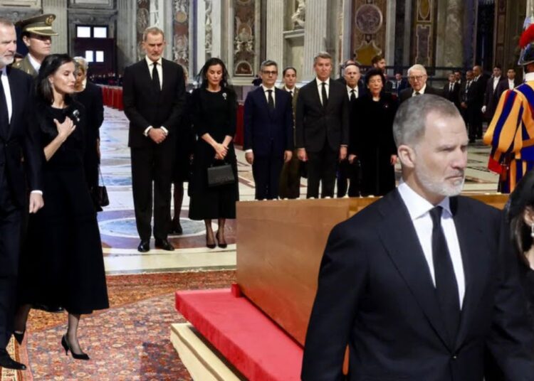 Especialista em realeza analisa comportamento de Felipe VI e Letizia: « Estavam muito incomodados ».