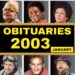 15 HOLLYWOOD STARS & Famous People Who Tragically Passed Away in January 2003
