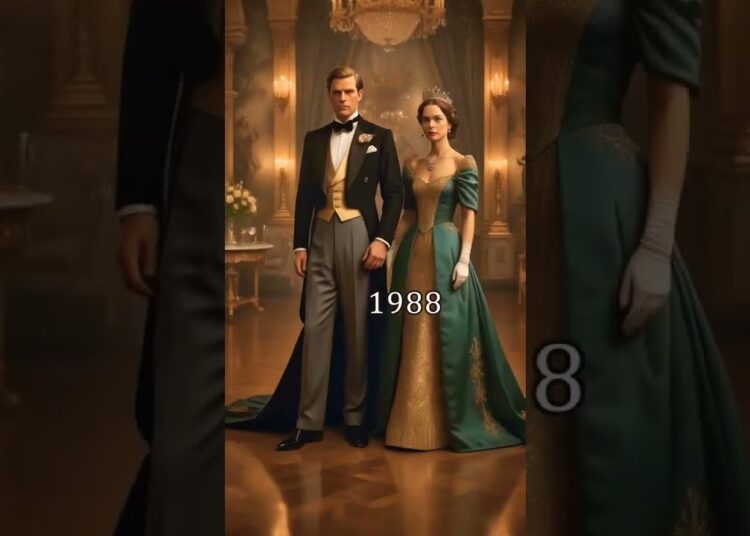 Evolução da realeza ao longo dos séculos! #royalfamily #evolution