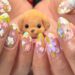 Unhas florais