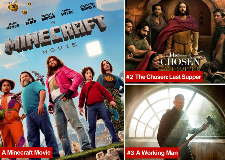'A Minecraft Movie' atingiu o ouro de bilheteria