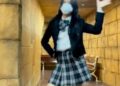 Tiktoker coreana dança música mexicana!