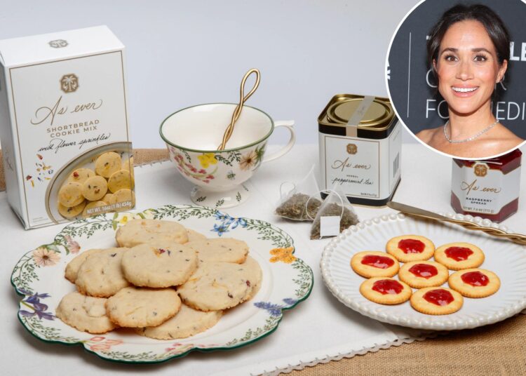 A postagem testa o gosto de Meghan Markle 'Bland' como sempre as mercadorias