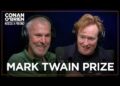 Conan O'Brien explica por que ele foi ao prêmio Kennedy Center for the Mark Twain