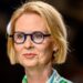 Cynthia Nixon Reps: camisa de bandeira palestina coincidente