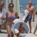 Dolph Lundgren, 67 anos, fica sem camisa na praia em Miami com esposa vestida de biquíni, 28
