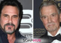 Don Diamont, negrito e o belo, comemoram com Young e o Eric Braeden de Young e o Eric