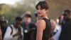 Street Style Taylor Hill Hair Short Pixie Red Lips Smile Top Black.jpeg