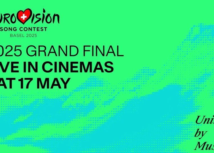 Eurovision 2025 Grand Final disponível para assistir nos cinemas em todo o Reino Unido