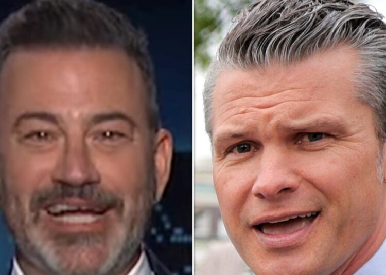 Jimmy Kimmel bate em Pete Hegseth com verificação de realidade condenatória de 4 palavras