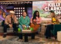 Kelly Clarkson menciona "Dark Week" para sua família no Daytime Talk Show, enquanto ela diz que seus 2 filhos passaram por "um tempo triste"