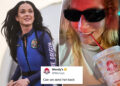 Kesha zomba de Katy Perry, missão de origem azul depois que Wendy pesa