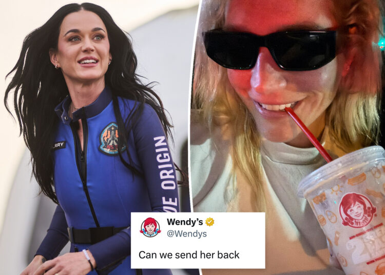 Kesha zomba de Katy Perry, missão de origem azul depois que Wendy pesa