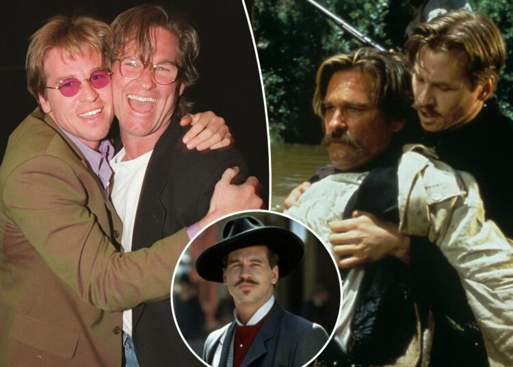 Kurt Russell revela um presente simbólico que Val Kilmer deu a ele depois de filmar 'Tombstone' em entrevista ressurgida