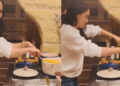 Meghan Markle dança Giddily na cozinha enquanto ela finalmente revela a data de lançamento para a marca Jam