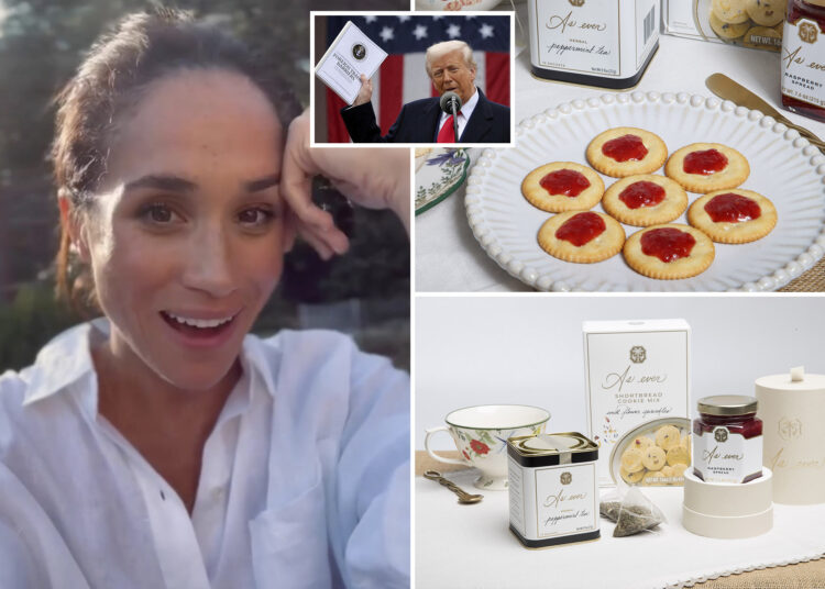 Meghan Markle nos prevê que está indo para a recessão, enquanto fala sobre o impacto das tarifas de Trump nela 'como sempre'.