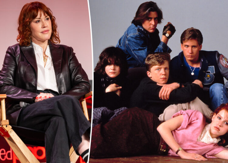 Molly Ringwald revela o que odiava sobre 'The Breakfast Club'