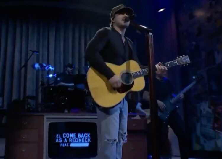 Morgan Wallen defende o modo de vida do país com a nova música não lançada, “Come como um caipira”