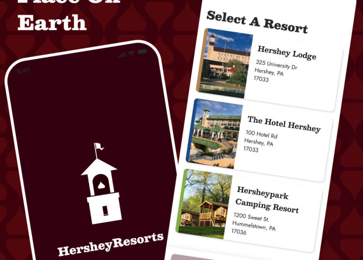 Novo aplicativo HersheyResorts
