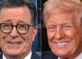 O público de Colbert geme com uma piada de Trump que você nunca pode desvantagem
