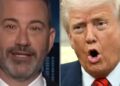 O público de Kimmel entra em erupção por sua ideia de Trump realmente