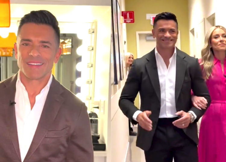 Os fãs se rezam em torno de Mark Consuelos em meio a suas notícias agridoces 'ao vivo'