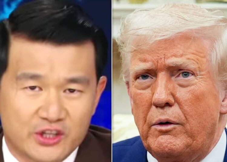 Placões 'Daily Show' Pontos mais bonitos de Harvard recusando Trump