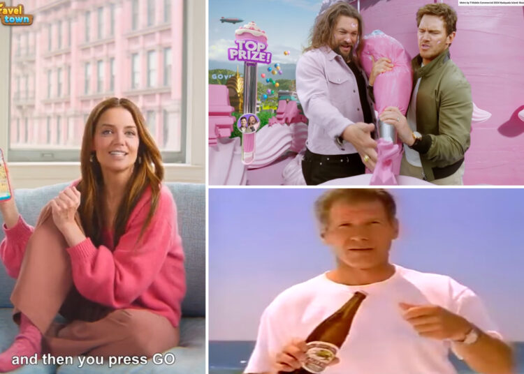 Por que Katie Holmes, SJP, Kylie Jenner estão em tantos anúncios de Cringe