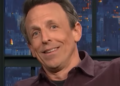 Seth Meyers leva o mais recente 'ditador estranho de Trump para sua conclusão selvagem