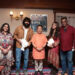 Sikkim CM realiza uma reunião com o cineasta de Bollywood Anurag Basu, os atores Kartik e Sreeleela |