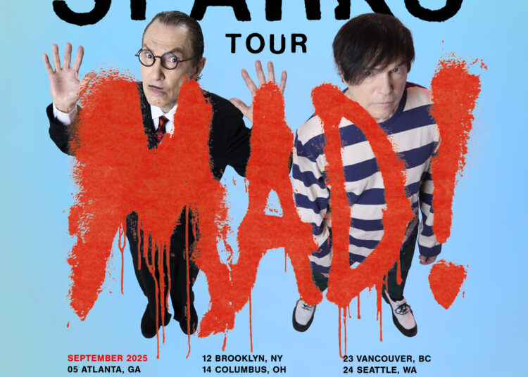 Sparks Libere novas músicas, adicione a perna norte -americana a 'Mad! Percorrer'
