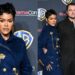 Teyana Taylor usa o casaco mamilo schiaparelli para o CinemaCon 2025