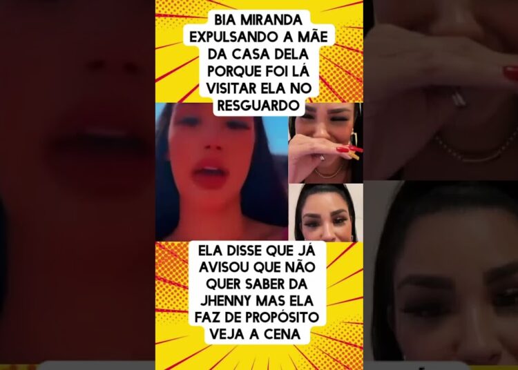 Bia Miranda expulsa a mãe dela de casa #fofocas