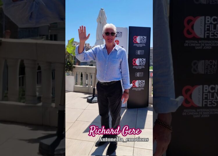 🌟 Richard Gere star in Spain 🇪🇸#richardgere #glamour #celebrity #actor #shortvideo