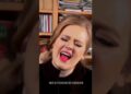 Adele não pode evitar de chocar quando ela canta essa musica!#curiosidades #noticias #brazil