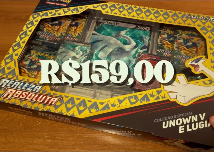 Paguei R$159,00 na box de Realeza Absoluta do Lugia V, deu bom? Uma das melhores coleções?