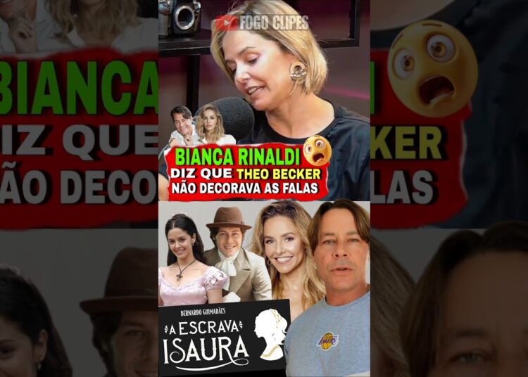 BIANCA RINALDI DESTRÓI THEO BECKER Não Decorava Falas! A RESPOSTA FOI ÁCIDA! Revelações Bombásticas