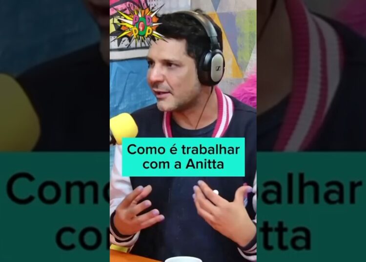 COMO É TRABALHAR COM A ANITTA | RENNER SOUZA #shorts #shortsyoutube #shortspodcast