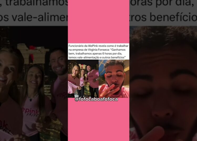 Funcionário conta como é trabalhar na WePink #fofoca #shorts #fyp #virginia