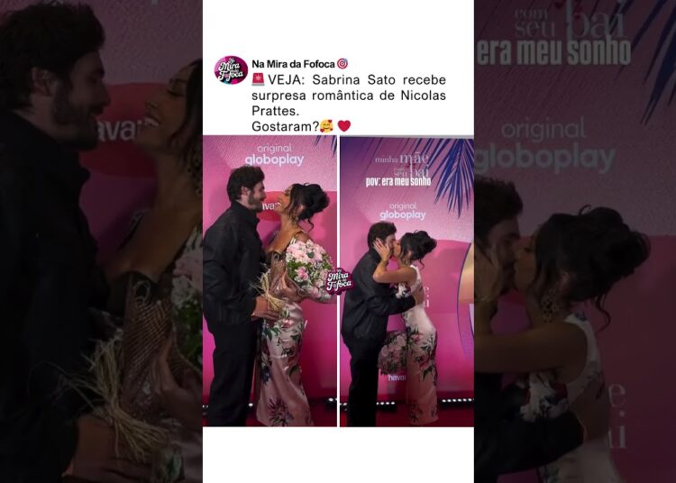 QUEM GOSTA DESSE CASAL?🥰 ❤️ SABRINA SATO E NICOLAS PRATTES #sabrinasato #fofoca #famosos